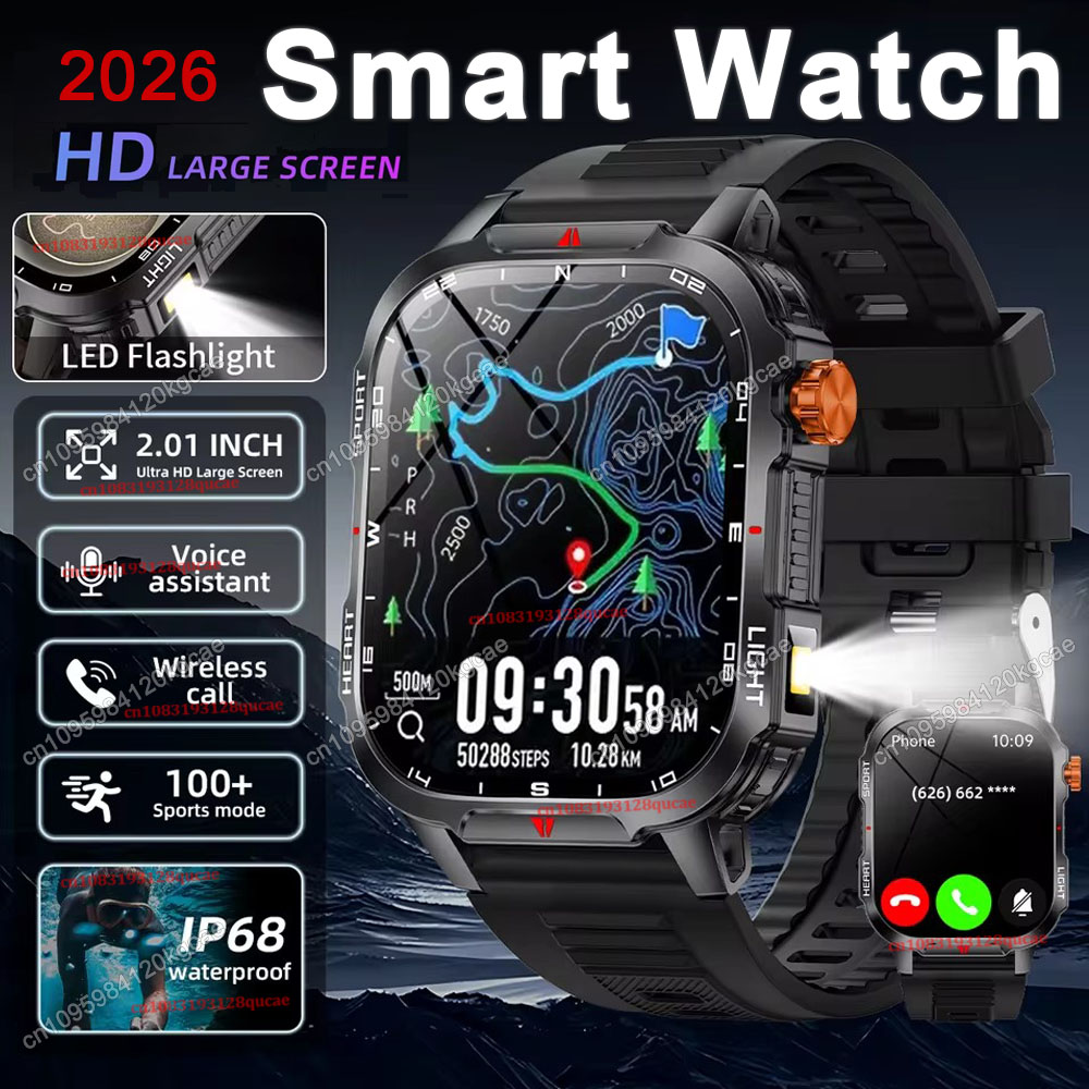Smartwatch X12 - Jam Tangan Pintar GPS Militer Kasar