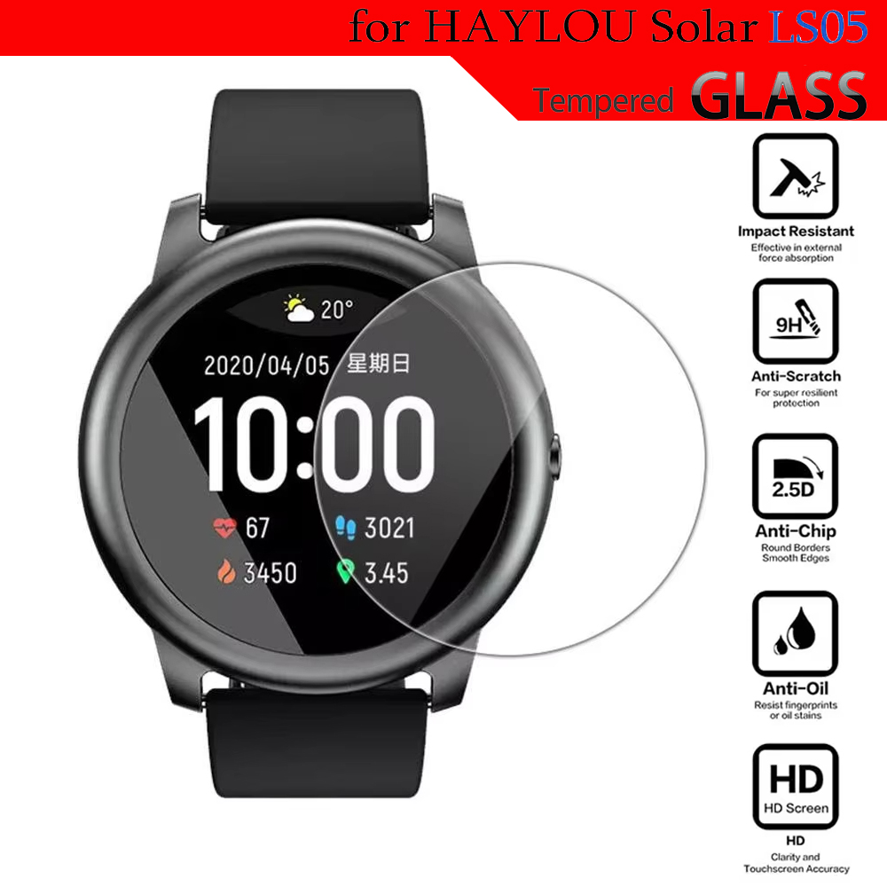 Smart Watch Accessories - Kaca Tempered untuk HayLou Solar LS05