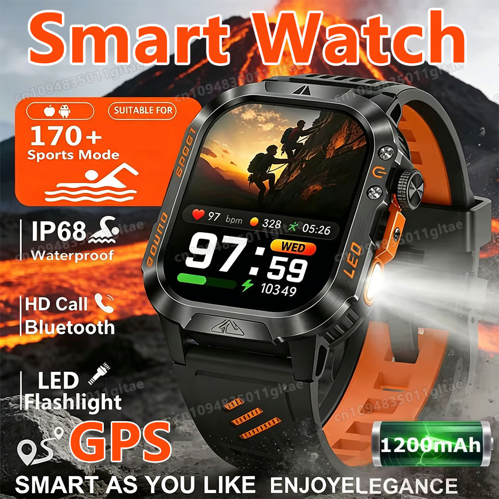 Smartwatch X12 - Jam Tangan Pintar Kelas Militer Terbaru
