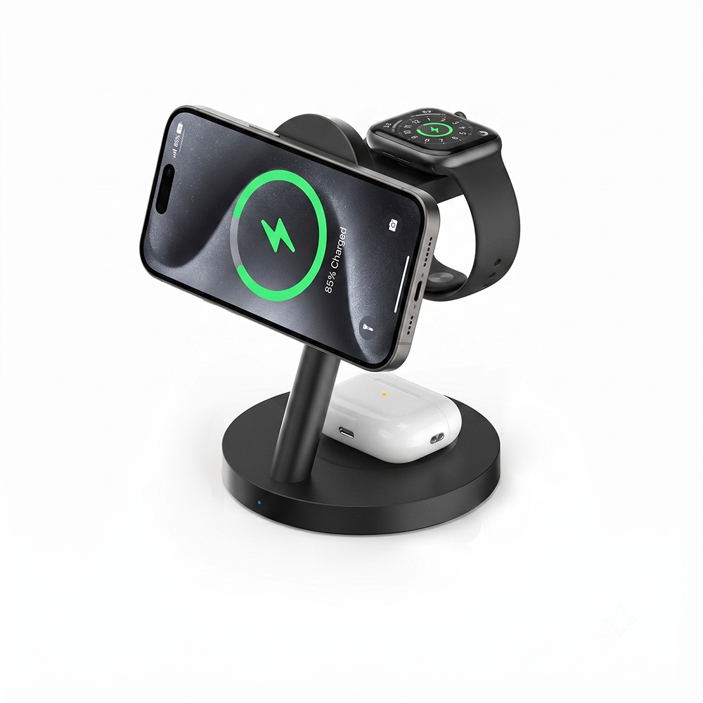 Smartwatch Ac - Qi2.2 25W Dock Pengisian Daya Nirkabel