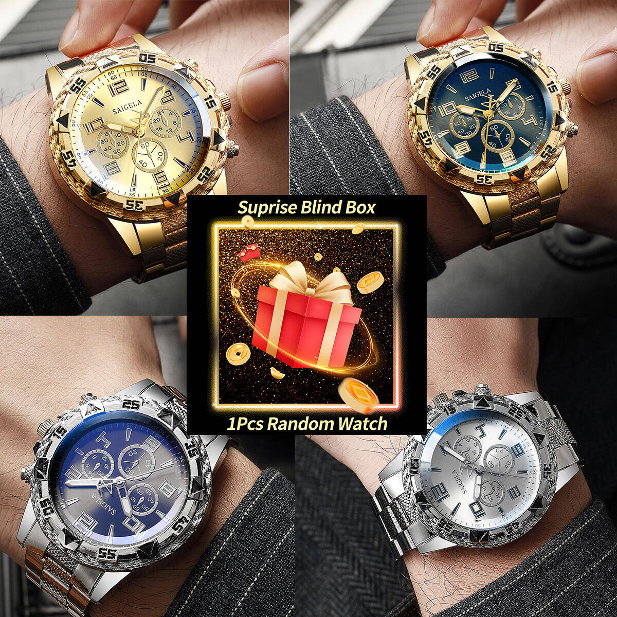 Accessories With Watch - 1 Buah Jam Tangan Misteri Kejutan