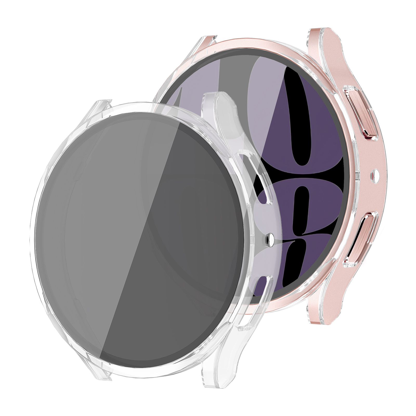 Casing kaca Tempered + casing  - Smartwatch Band Accessories ulasan dan harga