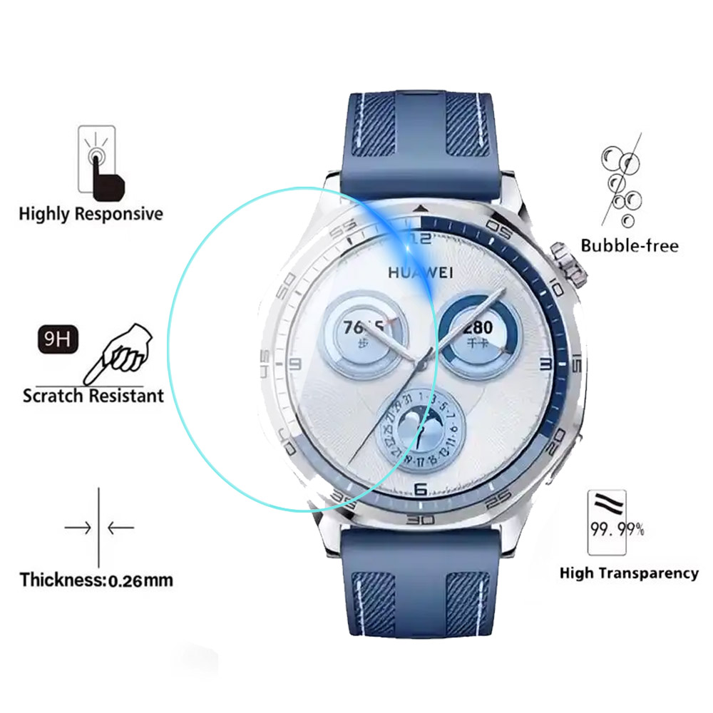 Kaca Tempered untuk Huawei Wat - Huawei Smartwatch Accessories ulasan dan harga