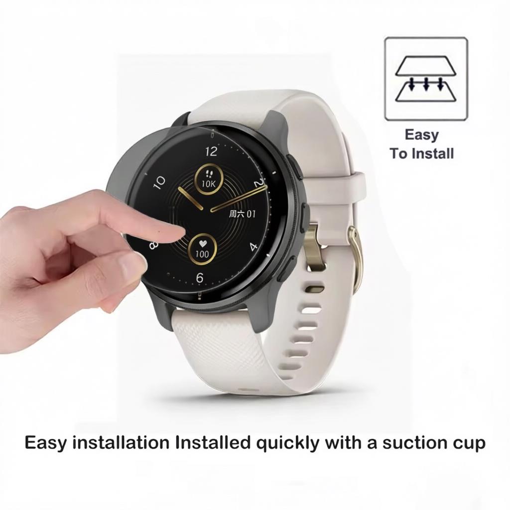 1-5 Buah Film Hidrogel Privasi - Garmin Smartwatch Accessories ulasan dan harga