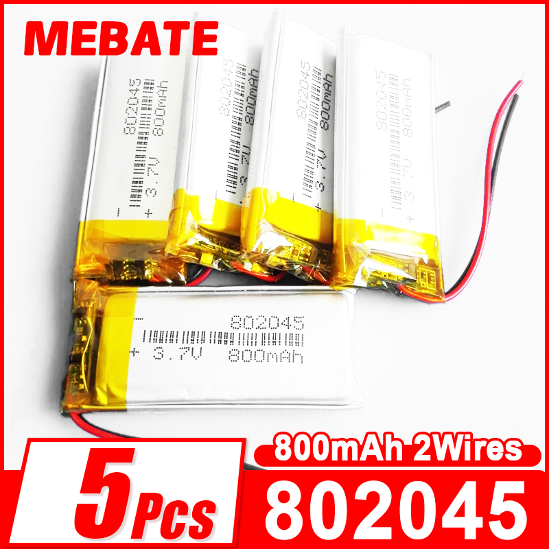 5 Buah Baterai Isi Ulang 3.7V  - Smartwatch Headset ulasan dan harga
