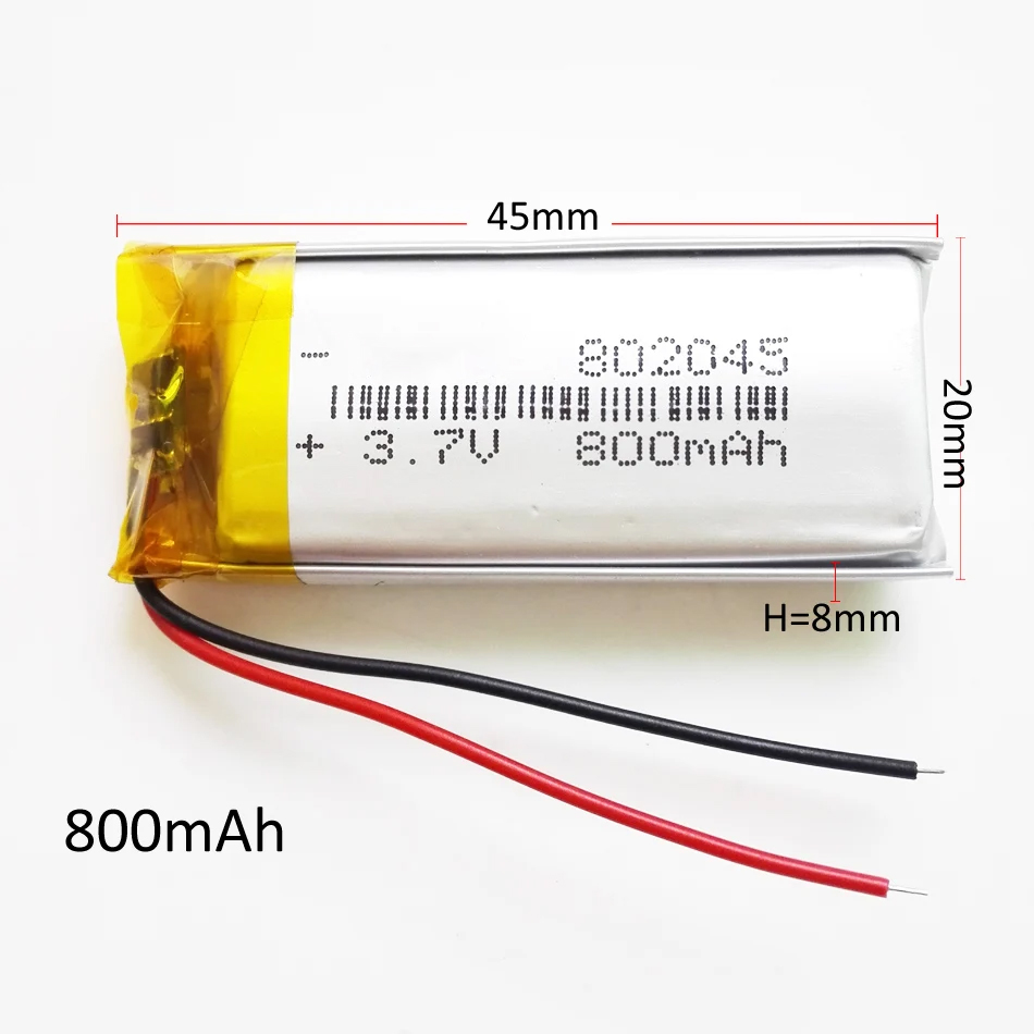 5 Buah Baterai Isi Ulang 3.7V  - Smartwatch Headset ulasan dan harga