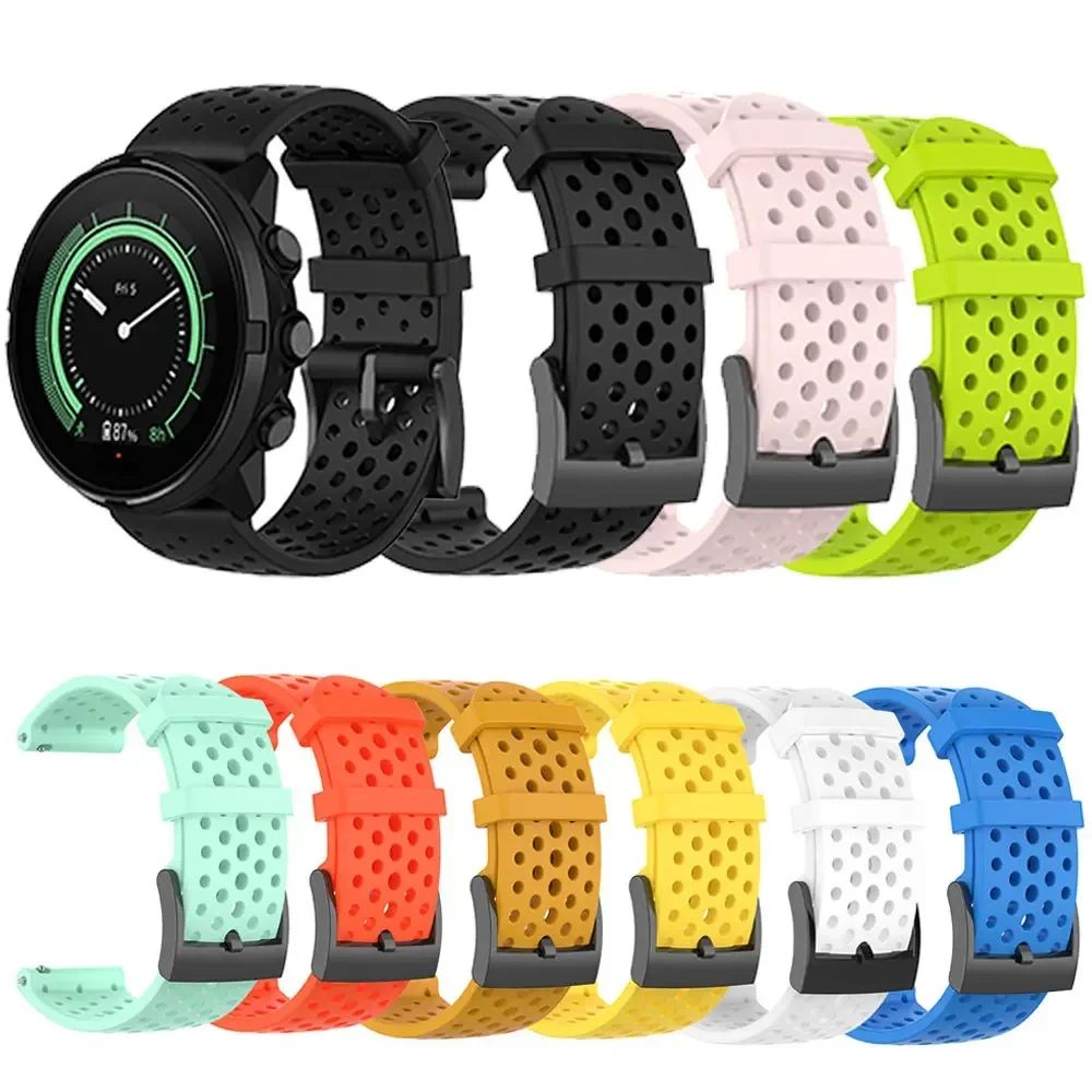 Tali Silikon 24Mm untuk SUUNTO - Fossil Smartwatch Accessories ulasan dan harga