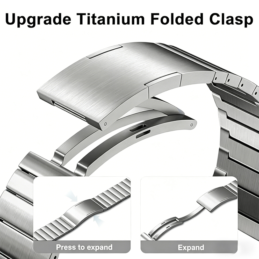 Tali Titanium Asli Untuk HUAWE - Titan Smartwatch Accessories ulasan dan harga