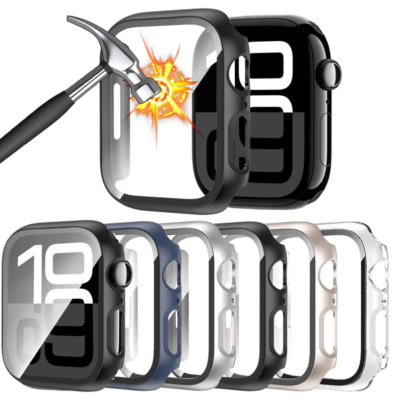 Kaca + Casing untuk Apple Watc - Smartwatch Band Accessories ulasan dan harga