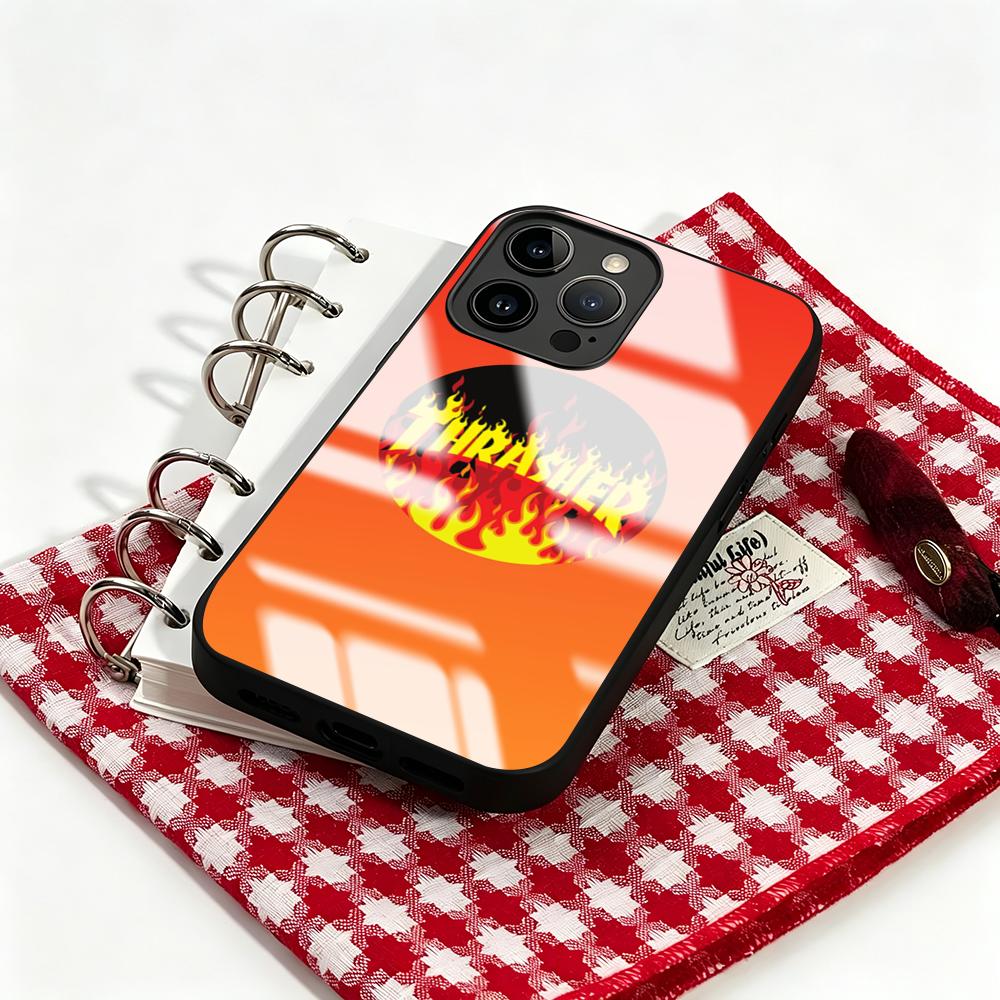 Casing HP THRASHER Untuk iPhon - Screen Protector Film ulasan dan harga