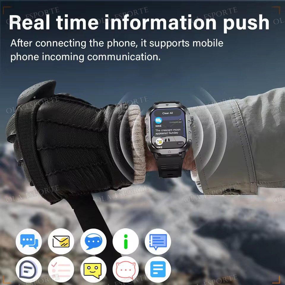 Jam Tangan Pintar Kelas Milite - Smartwatch X12 ulasan dan harga