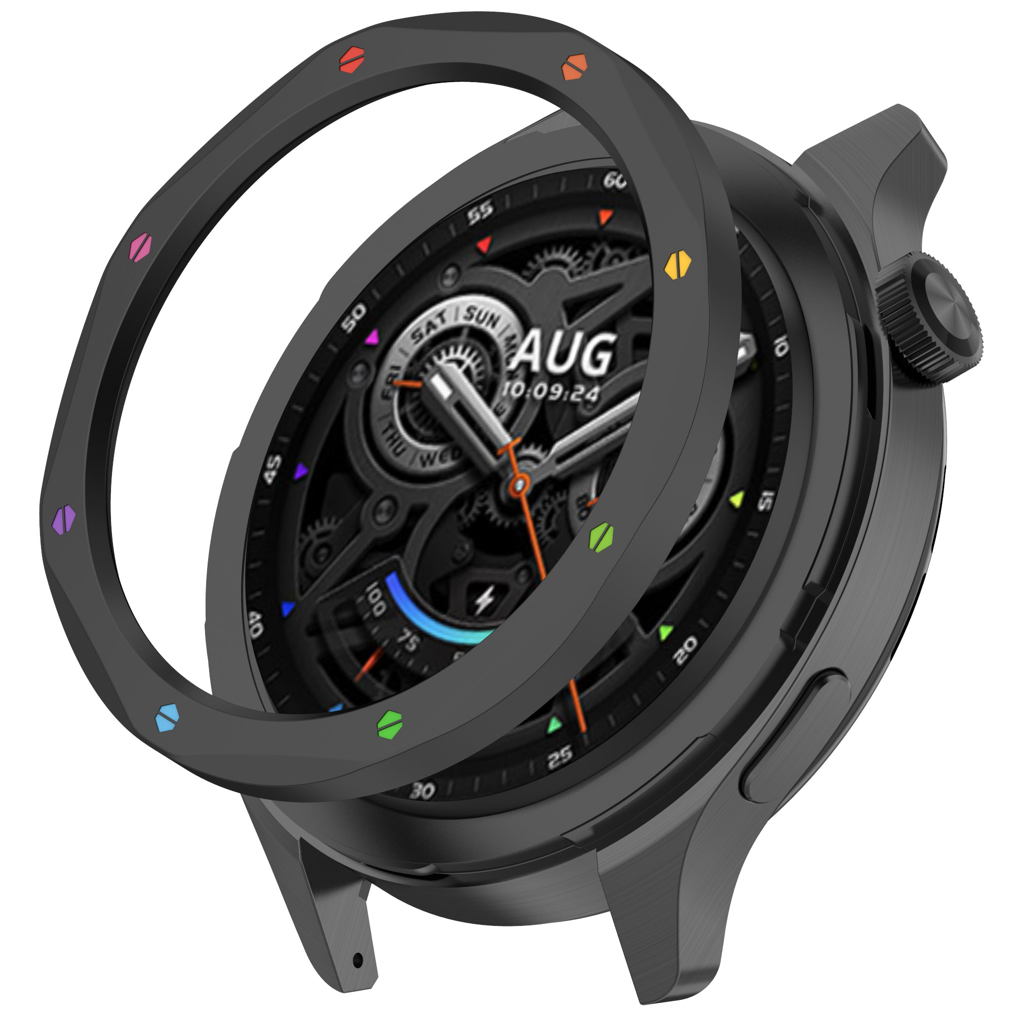 Casing cincin Bezel logam untu - Xiaomi Smartwatch S4 Accessories ulasan dan harga