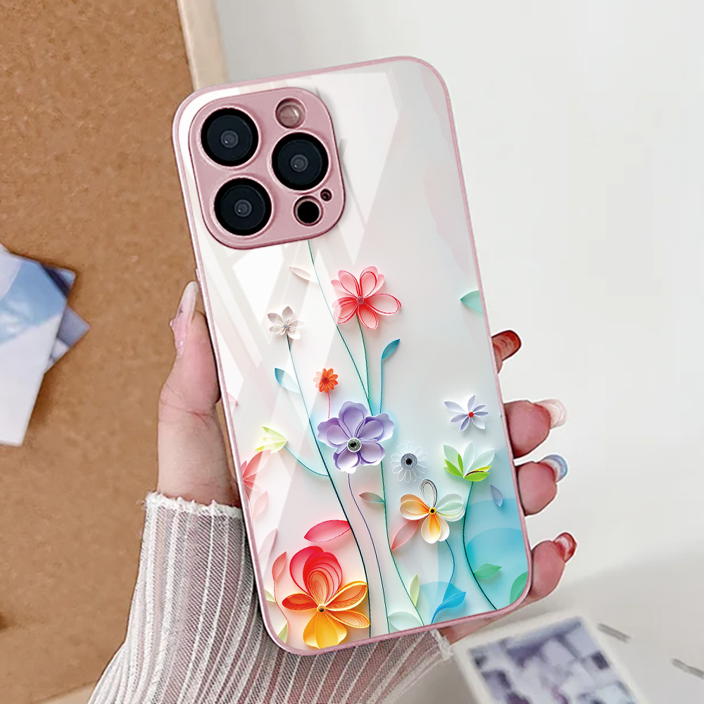Casing Ponsel Bunga Teratai Un - Screen Protector Film ulasan dan harga