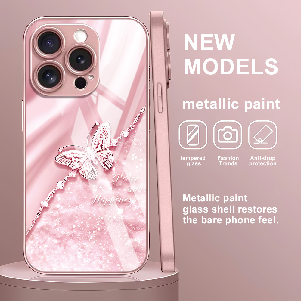 Casing Kaca Tempered Motif Kup - Screen Protector Film ulasan dan harga