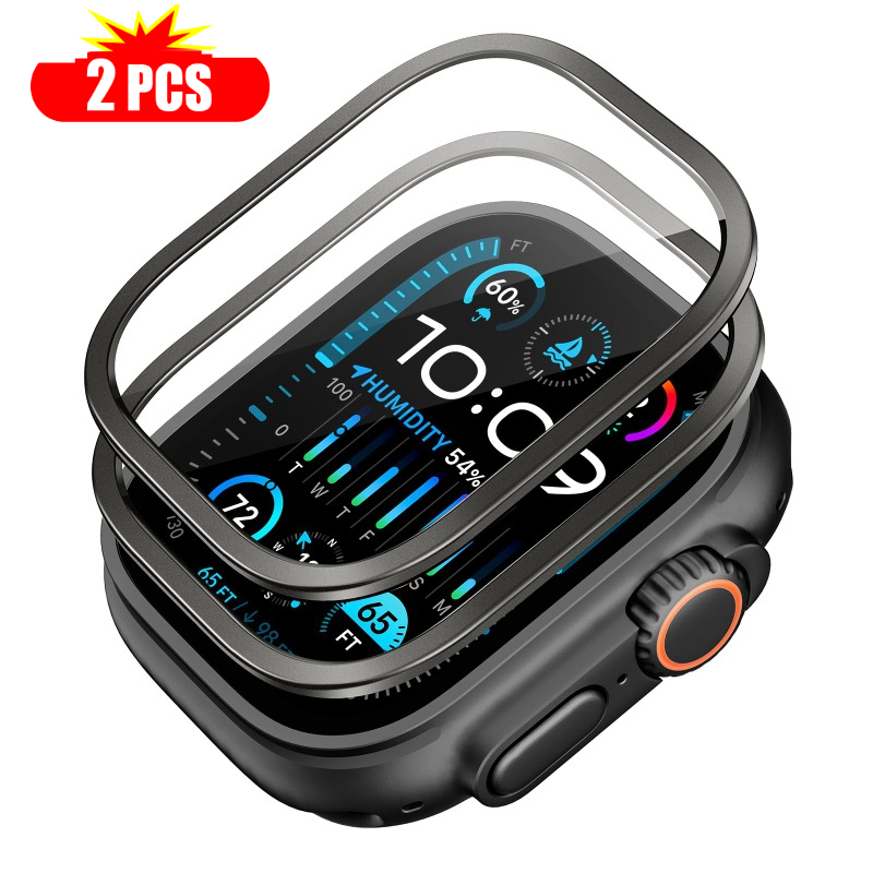 2 Buah Kaca Tempered untuk Jam - Smart Watch Accessories ulasan dan harga