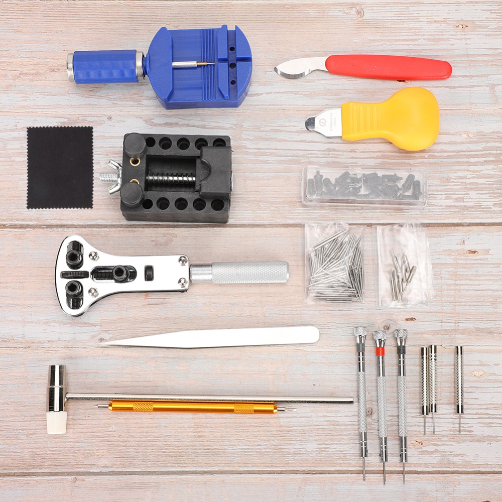 147 Pcs Kit Perbaikan Jam Tang - Tool Kit Strap Change ulasan dan harga